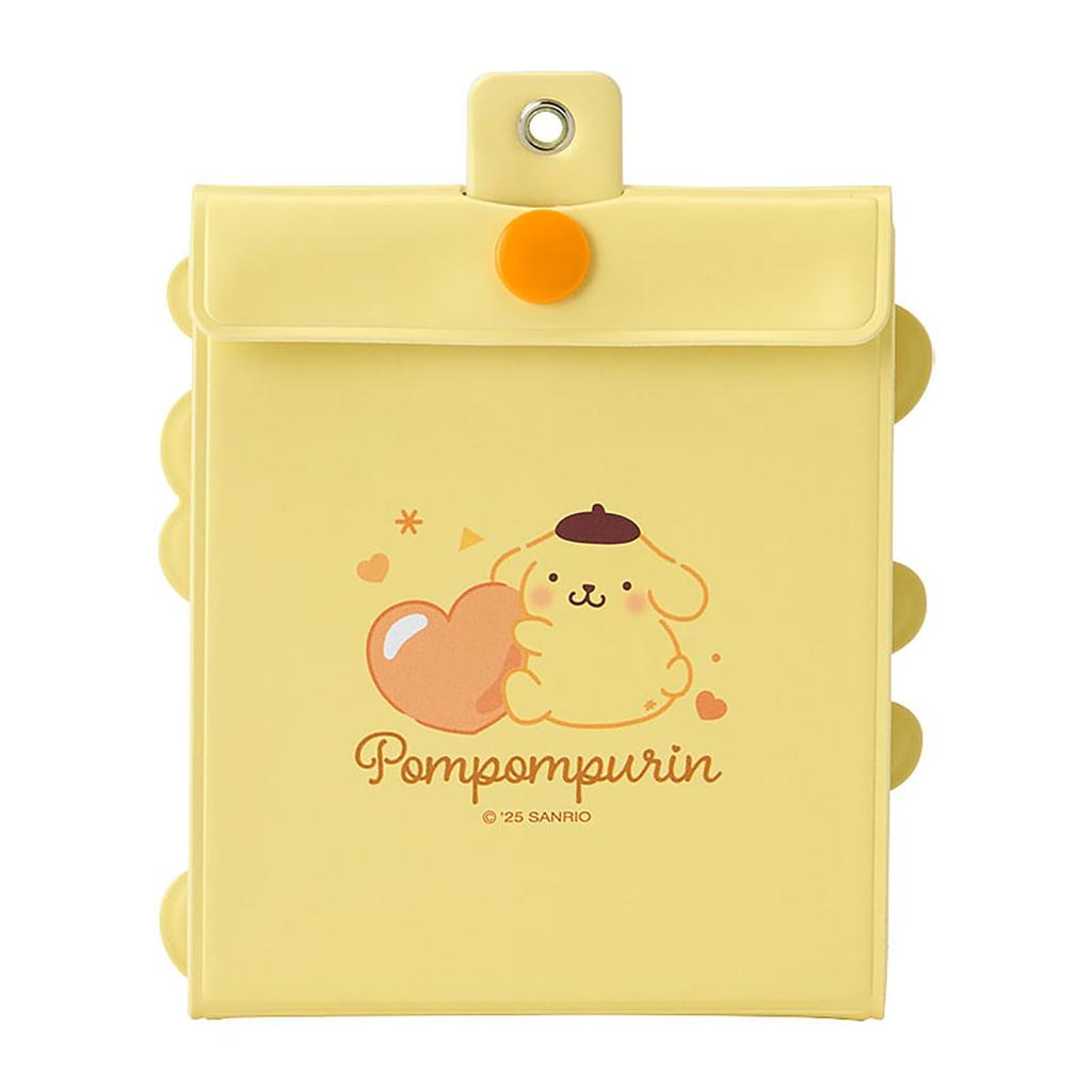 Sanrio Accordion Card Holder Pompompurin 8 Pockets Up To 16 160156 (SANRIO) (Enjoy Idol) PVC/PP (holds Cards)