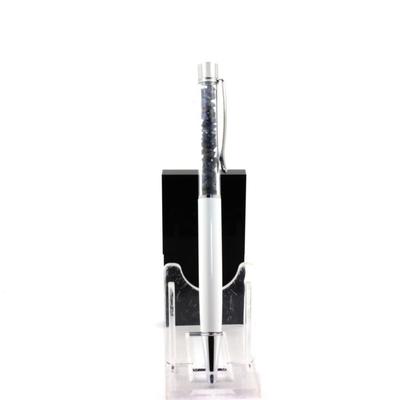 Stones and Minerals. Mineral Pen Raw Madagascar Sapphire. Color White.
