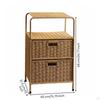 Minimalist Nordic Storage Cabinet Multi Tier Organizer Drawers Desktop