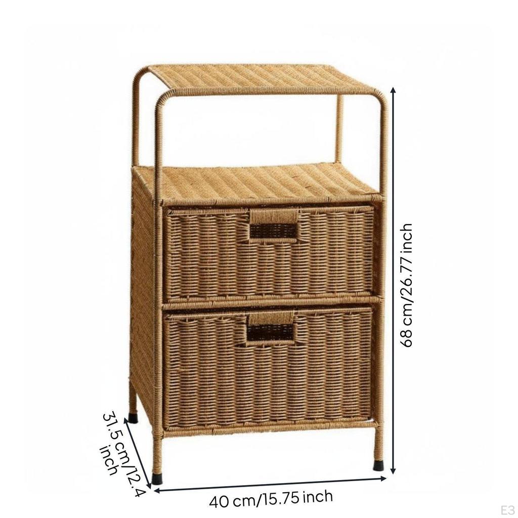 Minimalist Nordic Storage Cabinet Multi Tier Organizer Drawers Desktop