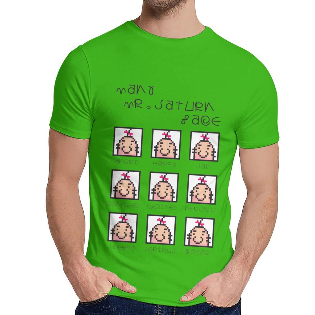 O Neck Many Face Earthbound Mother Rpg T Shirt Crazy For Male Natural Cotton La