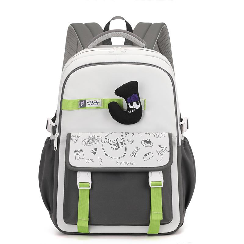 Student Light Schoolbag Grade 3-6 Large Capacity Backpack For Boys Girls Ridge Protection Backpack