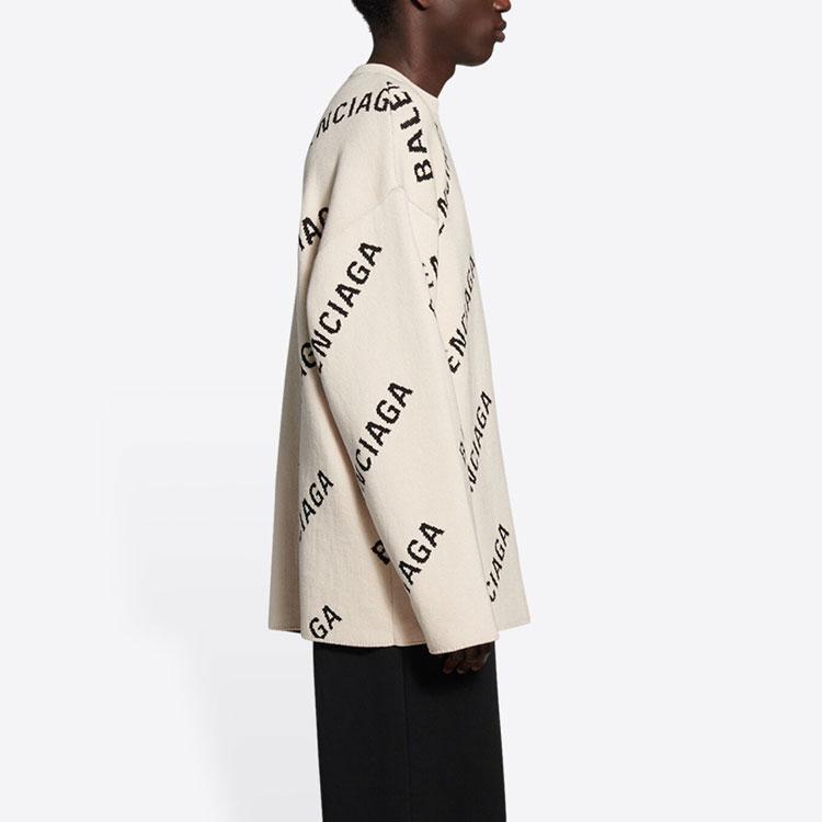 Balenciaga Pullover Herren Hellbeige 657401T32009054
