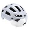 Bike Helmet with Magnetic Photochromic Goggles PC EPS Windproof Impact Proof Lightweight Breathable Cycling Helmet for