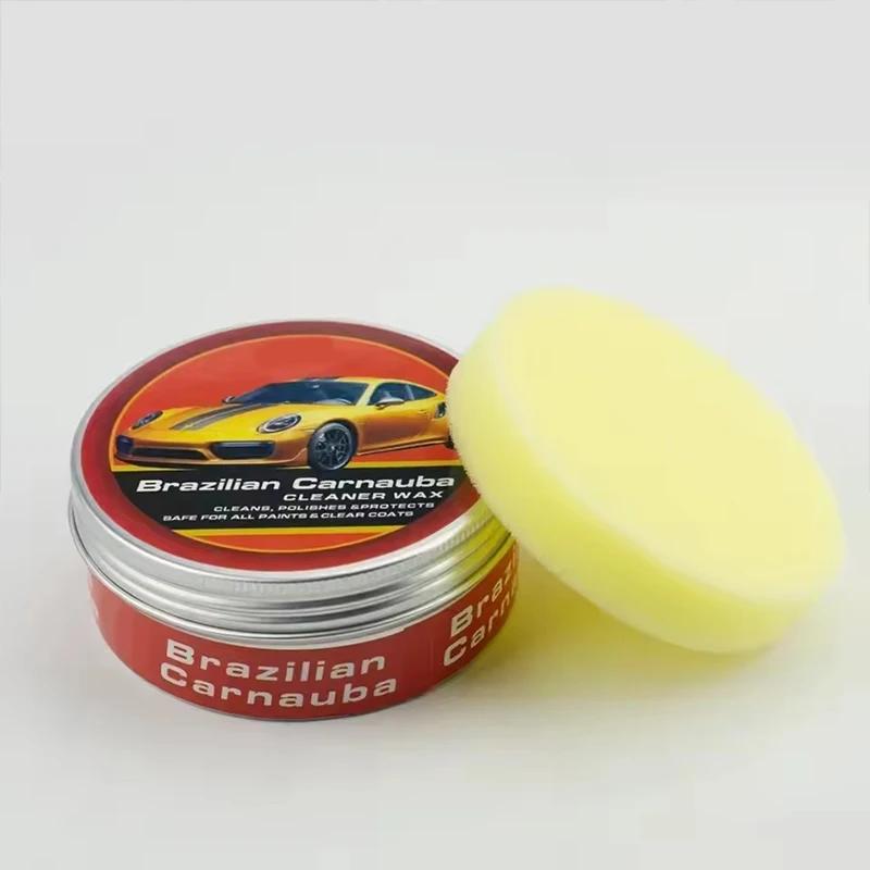 200g Carnauba Paste Autowachs Autolackpflege Wachs Brasilianisches Polierwachs Paste Hochglanz Glanz Superhydrophobe Beschichtung Glasur