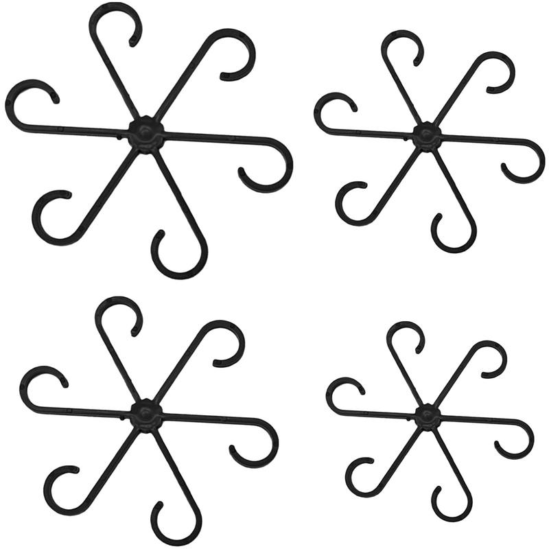 4pcs Climbing Plants Support Clips Flower Stem Collection Fixing Rack Climbing Support Frame for Climbing Alocasia Monstera Vine