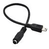 Efficient and Reliable Charging Cable DC3.5x1.35mm/5.5x2.1mm Input Mini USB Output 22AWG for GPS DVR Cellphones