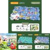 Kinder DIY Puzzle-Bahn Auto Set Spielzeug für kreatives Spielen Geschenk