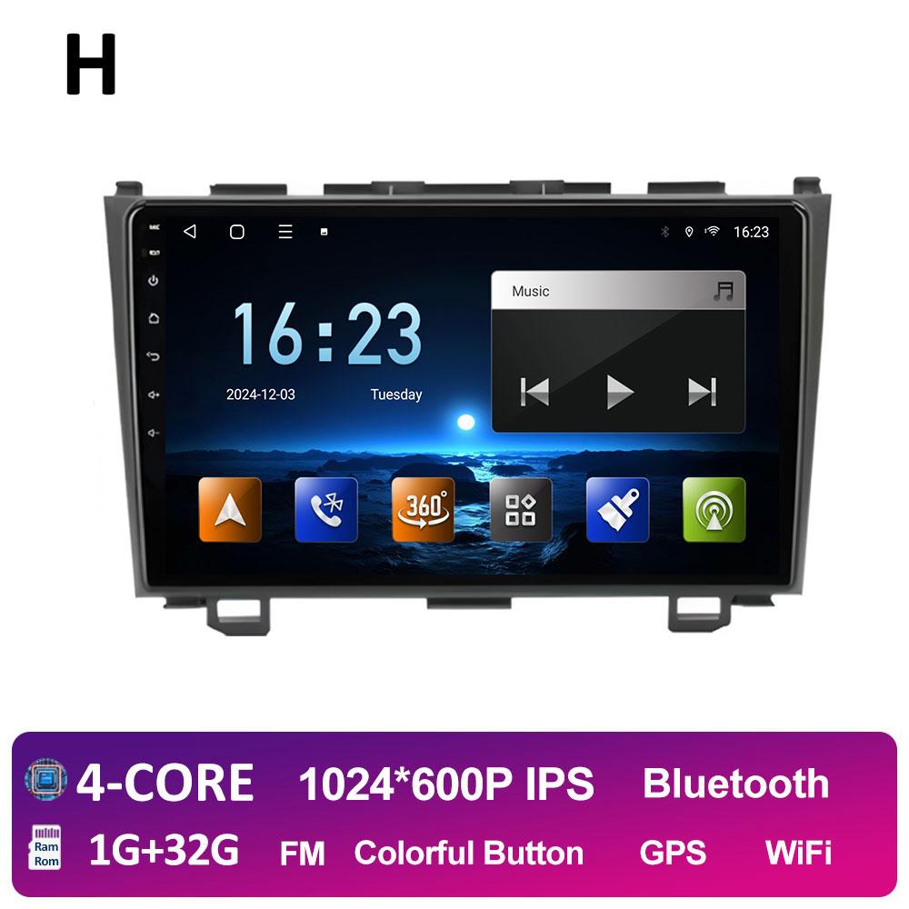 GPS Navigation For Honda CR-V 3 RE CRV 2007 2008 2009 2010 2011 WIFI 9 Inch Android Car Radio Multimedia Video Player Auto Tools
