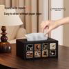 FAJIENUO Luxury Vintage Leather Tissue Box