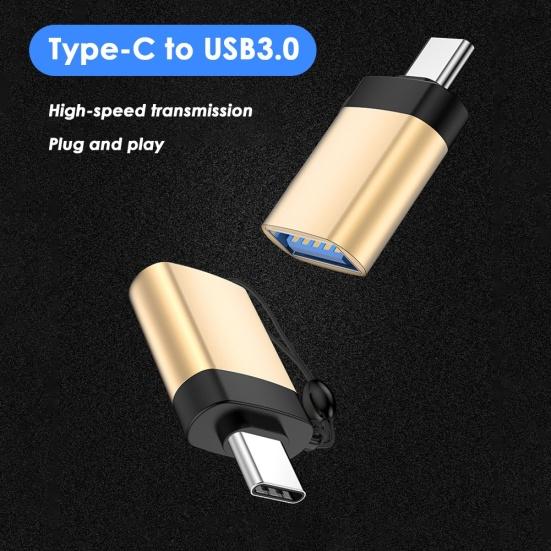 USB 3 Female Male OTG Converter to Type-C Charge Data Sync Adapter