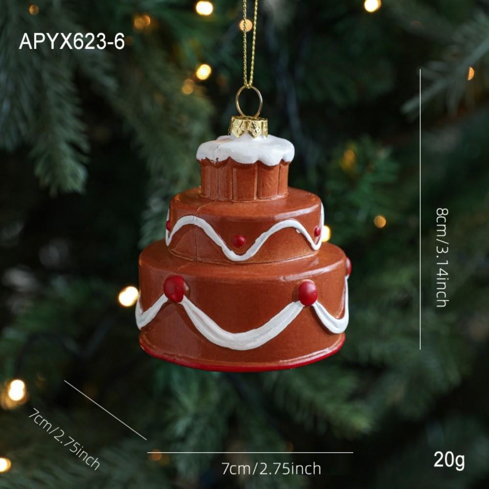 Plastové vánoční ozdoby perníčků Vánoční dárek