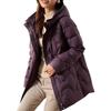 JIANHU Women's Mid-Length Winter Duck Down Jacket