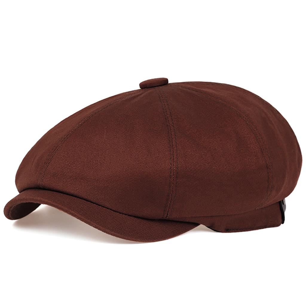 Berretto in cotone da uomo Cappello da strillone Berretto moda donna Berretto piatto in cotone