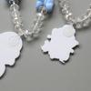 1000pcs Transparent Plastic Necklace Hooks Durable Necklace Bracelet Accessories