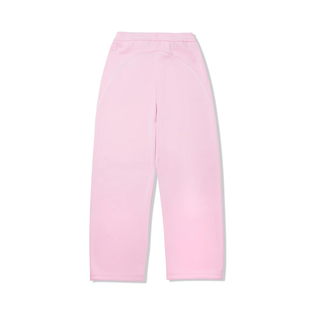 Li Ning Trendy Sports Series Simple Versatile Fashion Mid Waist Casual Pants Women bottoms AKLW110-2