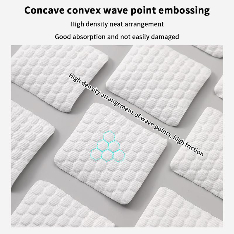 200Pcs Nail Cotton Pad Polish Remover Gel Clean Manicure Napkins Lint-Free Wipes Cotton Cleaner Paper Pads Varnish Tool