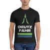 BESTSELLER Deutz Fahr Logo Merchandise Essentielles Klassisches T-Shirt Eng anliegendes T-Shirt Herren Trainingsshirts T-Shirt für einen Jungen