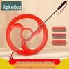 Nostalgic Hand-Push Iron Hoop Game