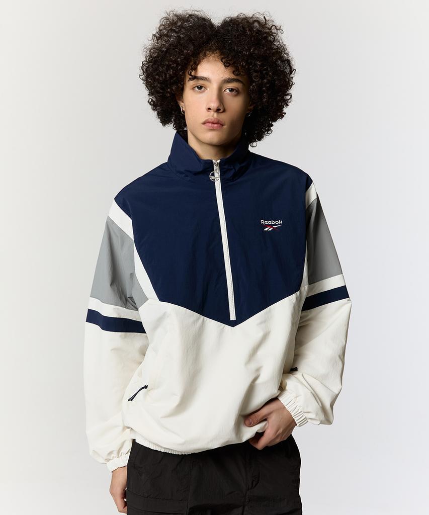 Reebok Heritage Anorak - Navy:White