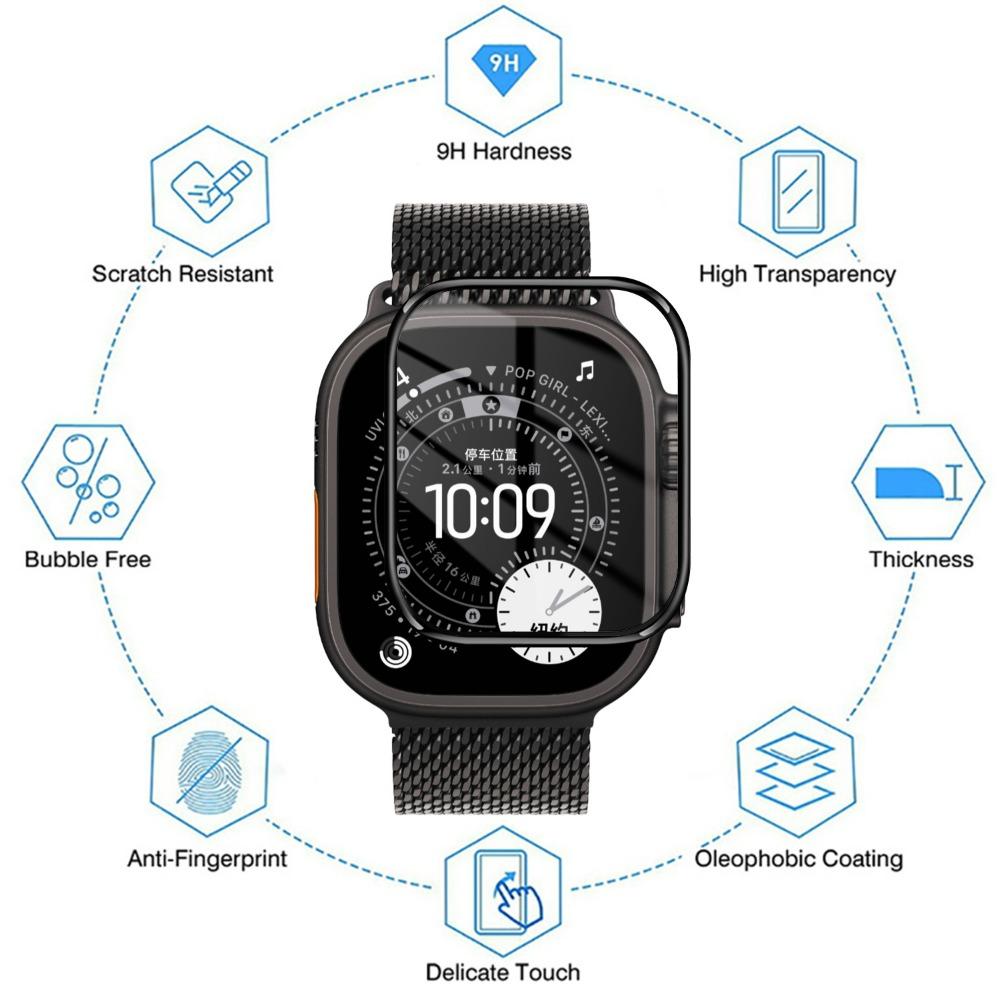 1/3/5pcs Hydrogel Film Screen Protector for Apple Watch Ultra 3 Anti-scratch HD PMMA Protective Soft Film for Apple Watch Ultra3