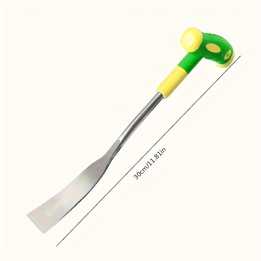 Heavy-Duty Stainless Steel Garden Shovel with Ergonomic Handle & Sharp Edges - Multi-Functional Tool for Planting, Digging, Loosening Soil