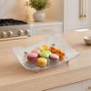 Countertop Fruit Bowl, Modern Decorative Multi-use Serving Tray, Dessert Cake Candy Snack Plate for Dining Table Kitchen Home Decor