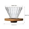 V60 Hand-Brewed Coffee Filter Set: Conical Drip Cup & Sharing Pot