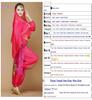 Indian Ethnic Belly Dance Set - Long Sleeve Autumn/Winter Pants for Stage Performance