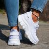 Modne damskie buty z latającym splotem dla dzieci, Lekkie i oddychające, Oversize damskie buty