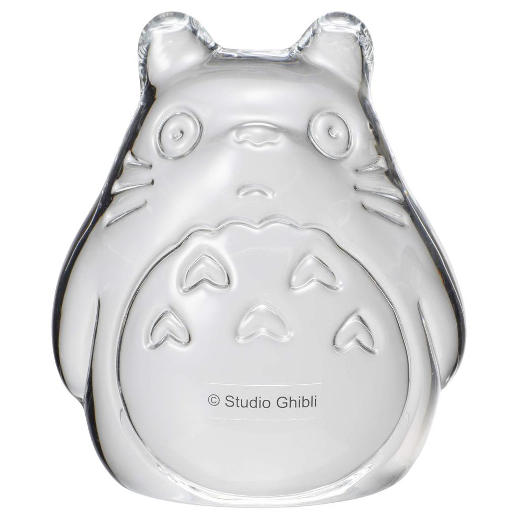 Noritake Briefbeschwerer Mein Nachbar Totoro Totoro stehend, Kristallglas, Breite 8,5 cm, 95075/LMG