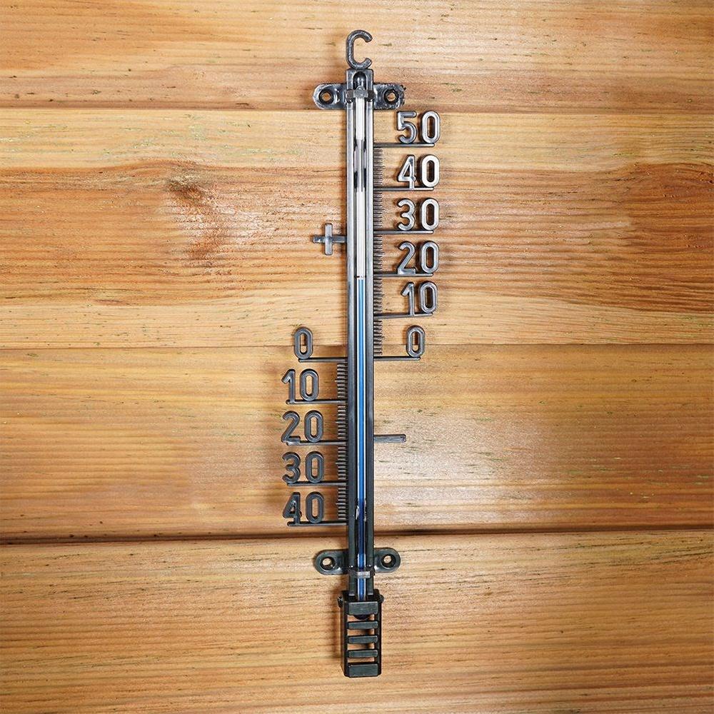 Thermometer Garden Outdoor Indoor Balcony Wall Hanging 25 Cm