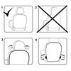 Transparent Car Seat Cover Anti Mud Back Protectors New Anti Kick Pad  Car Accessories