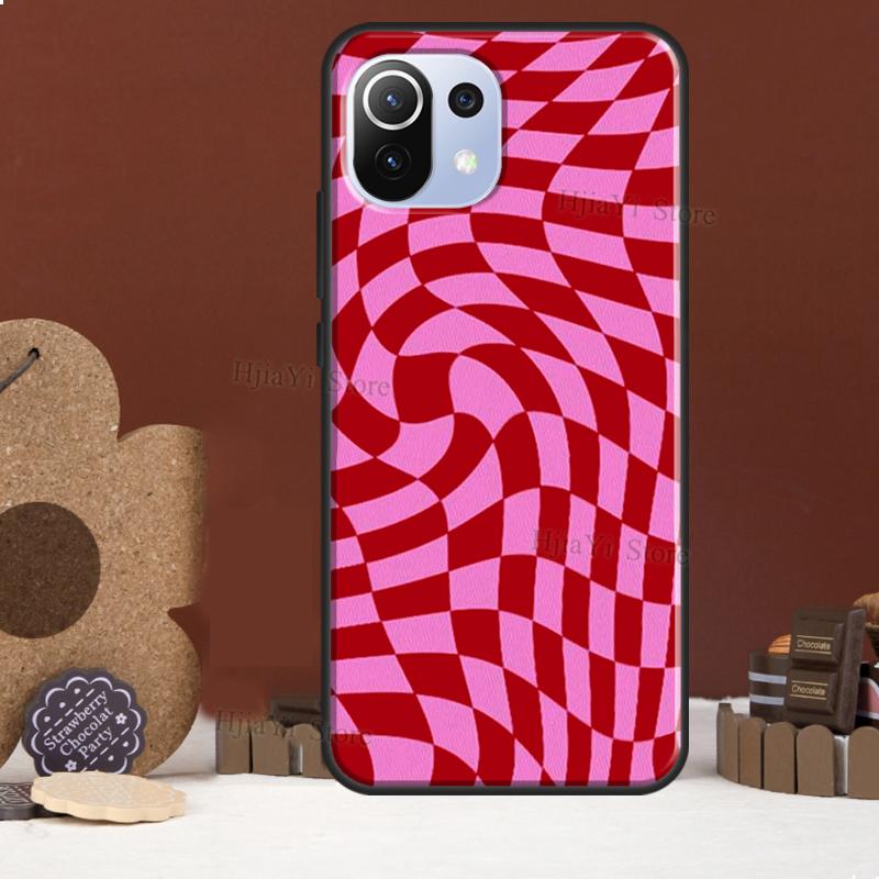 Crazy Checkered Funda For POCO F5 X3 X4 X5 Pro F4 GT C40 F3 Case For Xiaomi 11T 12T Pro 12 X 13 Lite Cover