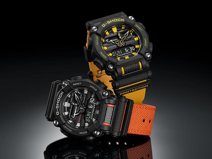 Casio G-SHOCK Men's Resin 200M Water Resistant Analog Shock Resistant Quartz Watch GA-900A-1A9