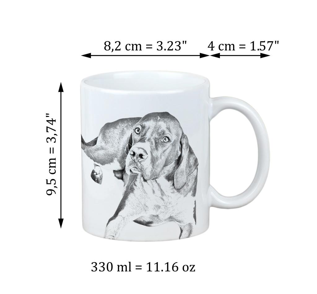 English Pointer I - cup with a dog, personalized cup with a print, a classic gift for everyone from the Art-Dog brand