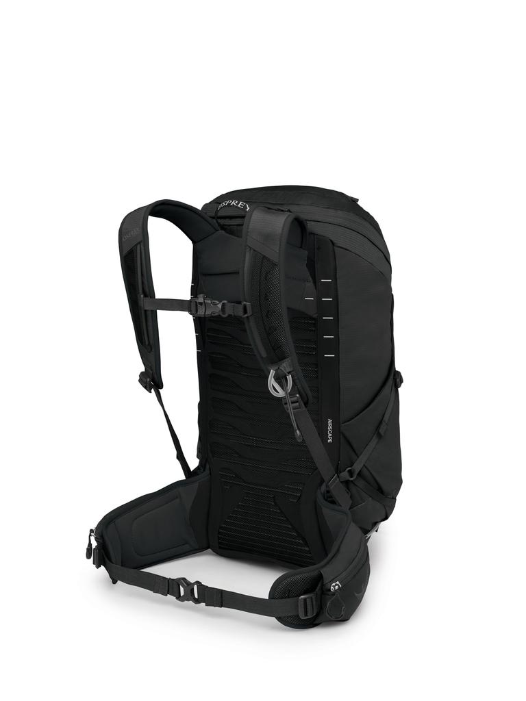 Osprey Talon 26L Lightweight Hiking Backpack with One 33 Men's Hipbelt, Black/Coal Grey., Size, Liters.