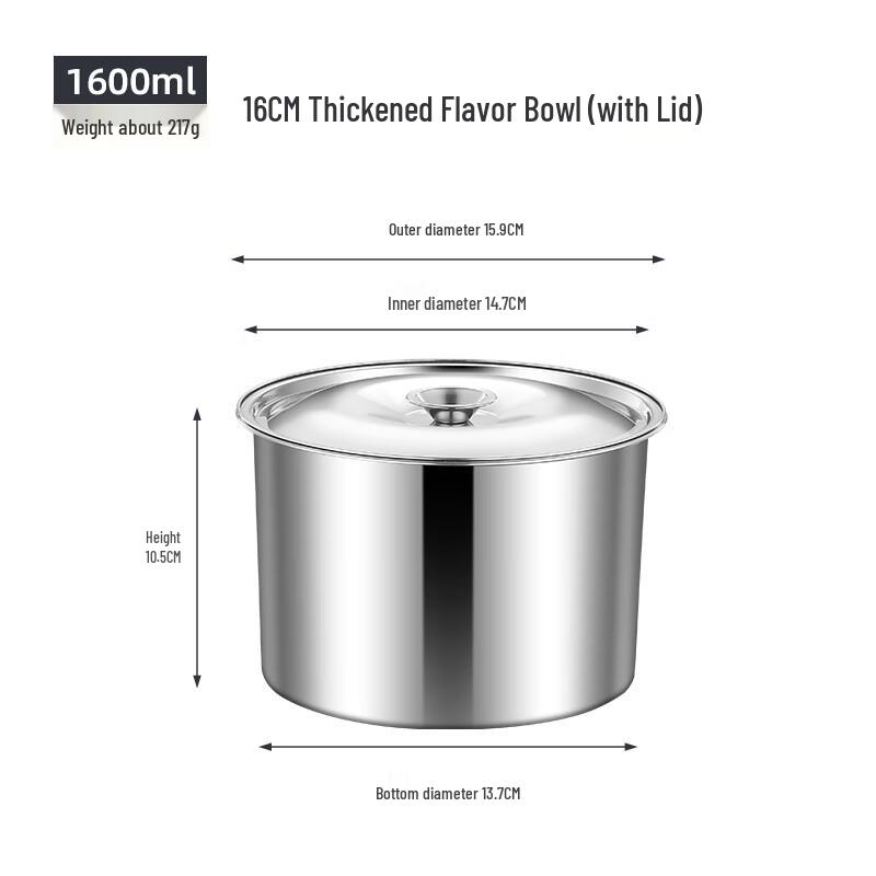 

Lainuo Commercial Stainless Steel Spice Jar Set