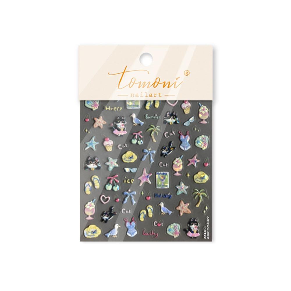 Rose Flower Nail Art Stickers Lace Nail Decals Cute Manicure Decal  DIY Nails