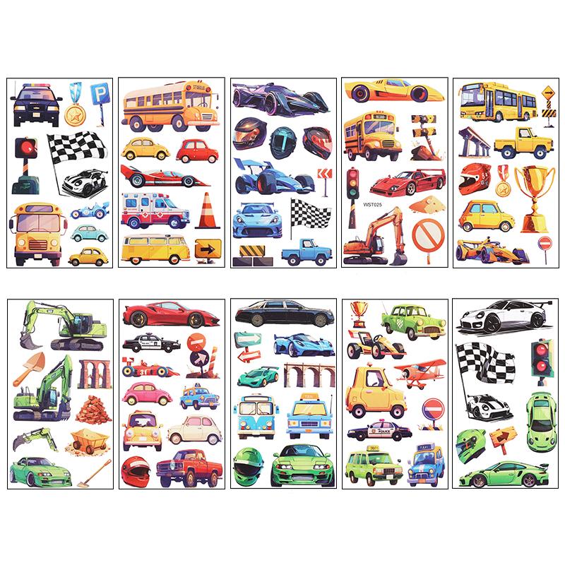 10pcs Football Temporary Tattoo Stickers Kids Boys Birthday Party Favors Soccer Sport Party Decoration Pinata Fillers Toy Gift