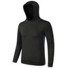 Fitness clothes men's sports tights running black long-sleeved quick-drying clothes short-sleeved night running football training clothes