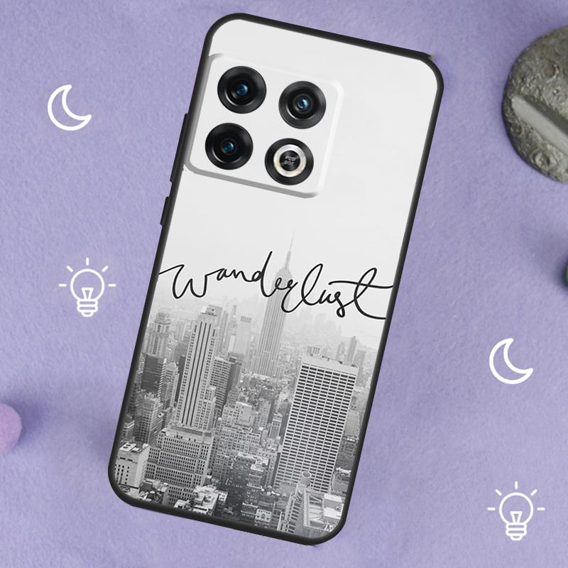 Wanderlust For OnePlus 13T 13R 12R 10R 10T 8T 11 12 13 15 Case For OnePlus Nord 5 CE 2 3 4 Lite N20 N30