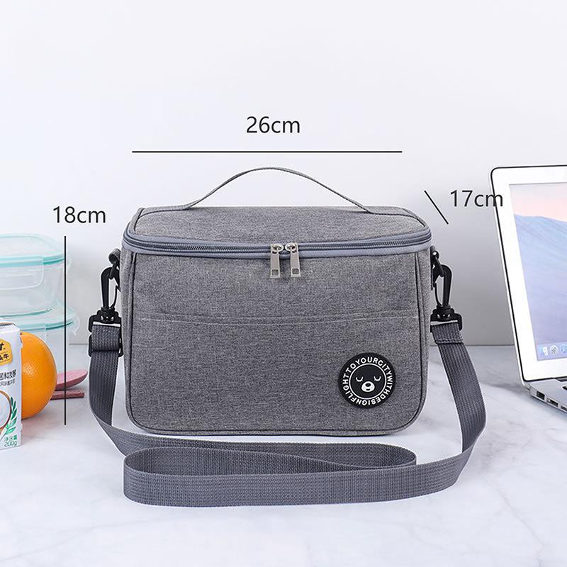 Portable Cooler Bag Folding Insulation Picnic Ice Pack For Food Thermal Drink Carrier Insulated Lunch Box Delivery S/M/L