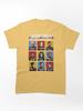 Star Trek The Next Generation Star Trek Next Generation Portrait Panel Poster Classic Unisex T-Shirt