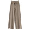 2024 Autumn/Winter Women's 100% Pure Cashmere Wide-Leg Knitted Pants