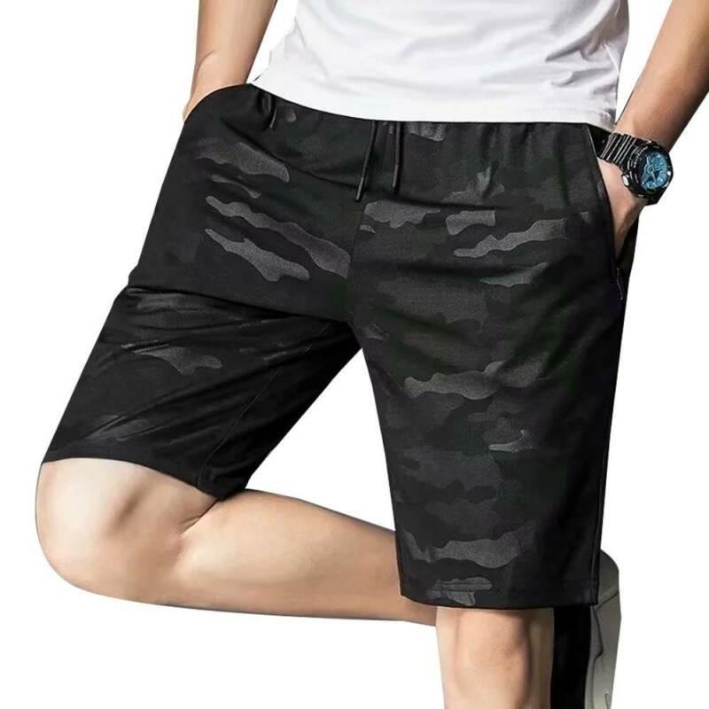 Pantalones cortos para hombres Pantalones cortos de entrenamiento Casual Pantalones  sueltos recortados Cordón Ropa deportiva de verano comprar a buen precio —  entrega gratuita, reseñas reales con fotos — Joom