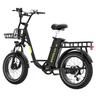 Bicicletta Elettrica Fat Tire KOOLUX X7 E-Bike per Pendolarismo Urbano Carico Massimo 150KG 48V25AH Ruote da 20 Pollici Off-Road Autonomia 80KM-120KM Bicicletta Elettrica 750W