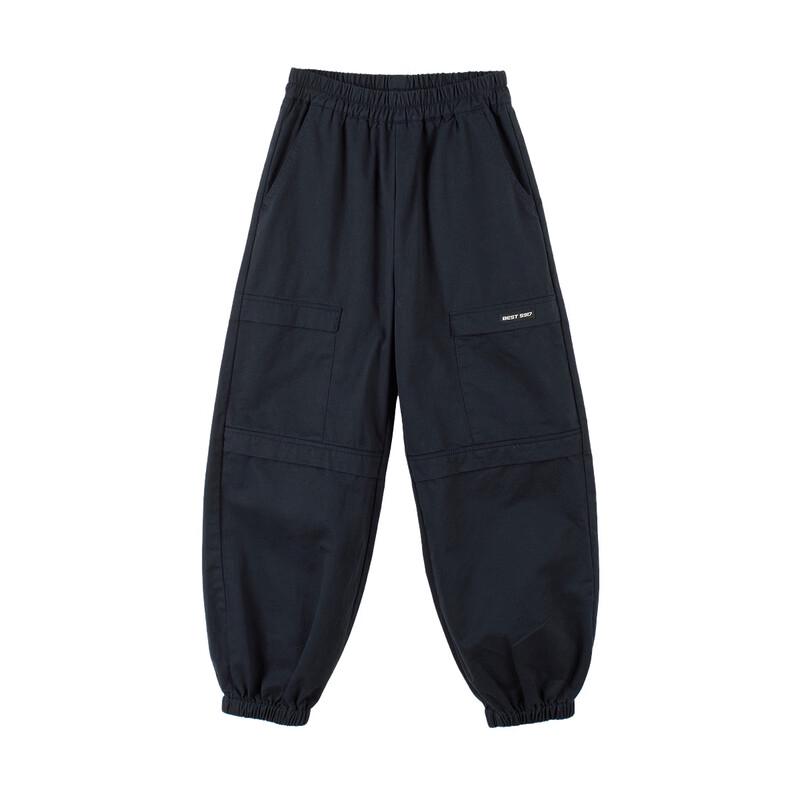 Boys' Pure Cotton Casual Cargo Jogger Pants