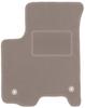 Beige Driver's Mat For: Chevrolet Aveo I T200 / T250 Hatchback, Sedan (2002-2011)