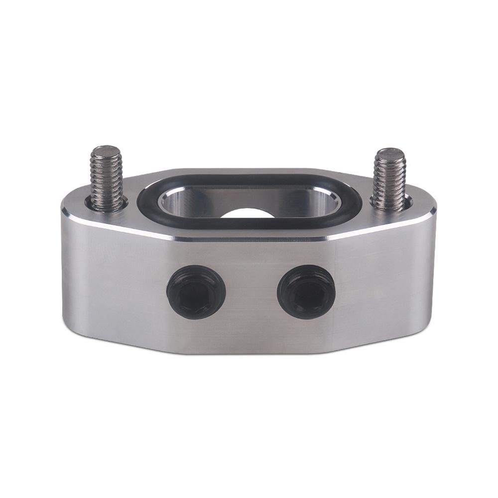 Oil Feed Line Adapter Plate M16 X 1.5 / 1/8"Npt For Ls